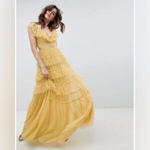 ♥️ Needle & Thread Sunflower-Yellow Sunburst Gown